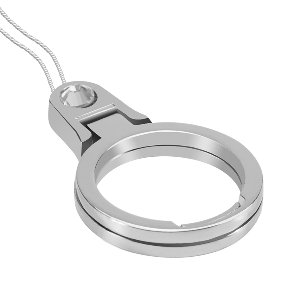 Universal 2 in 1 Cell Phone Holder and Lanyard Finger Ring Strap Band