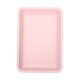 thumbnail image 3 of Bandeja de tocador para baño, bandeja de herramientas de escritorio para decoración de uñas, bandeja de almacenamiento decorativa para mesita de noche Rosa, 3 of 8