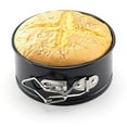 thumbnail image 2 of Juego de mini moldes desmontables de 4 pulgadas: molde pequeño antiadherente para tartas de queso, pizzas y quiches, 2 of 5