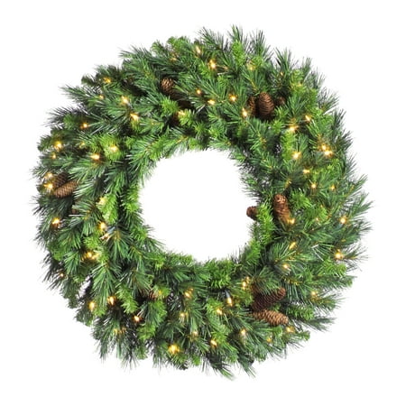 Vickerman 42" Cheyenne Wreath Dura-Lit 100CL
