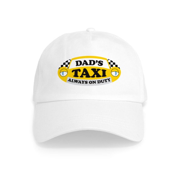 CafePress - Dad's Family Taxi Cap - Adjustable 100% Brushed Unisex Casual Cotton Baseball Cap, Beige, 1