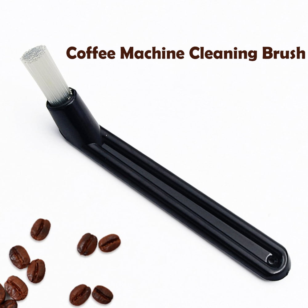 Coffee Espresso Machine Group Head Nylon Bristle Spoon Cleaning Brush Kitchen 