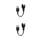 thumbnail image 4 of Injueey de oficina en casa, Cable de carga USB, portátil, Cable de alimentación ABS, repuesto de piezas de repuesto para Mi Band Tipo 1 2Conjunto, 4 of 6