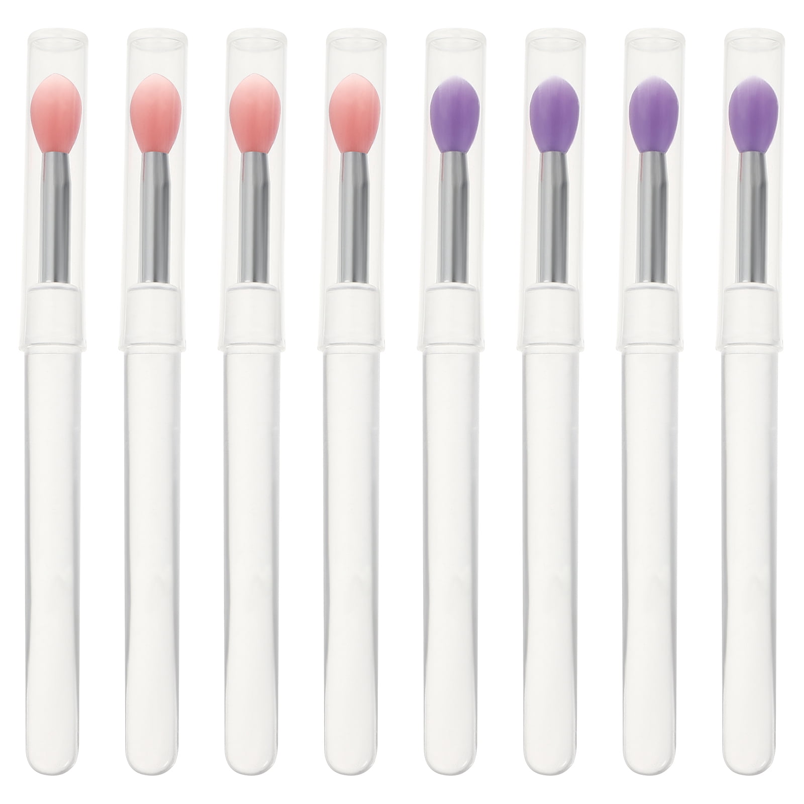MasteelfCA 8pcs Silicone Makeup Applicators Eyeshadow Lipstick Make Up with Lid