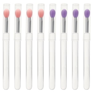 MasteelfCA 8pcs Silicone Makeup Applicators Eyeshadow Lipstick Make Up with Lid