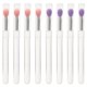 thumbnail image 1 of GOOHOCHY Aplicadores de sombras de ojos 8pcs Cepillos para la sombra de ojos Cepillos de lápiz labial Aplicadores con tapa, 1 of 7