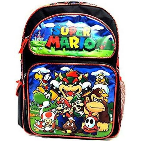 Backpack - - Super Mario World Black/Red Team 16