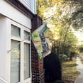 thumbnail image 2 of Caroline's Treasures DAC6679CHF Norwegian Elkhound Spring Path House Flag Large Porch Sleeve Pole Decorative Outside Yard Banner Artwork Wall Hanging, Polyester, House Size, Multicolor, 2 of 5