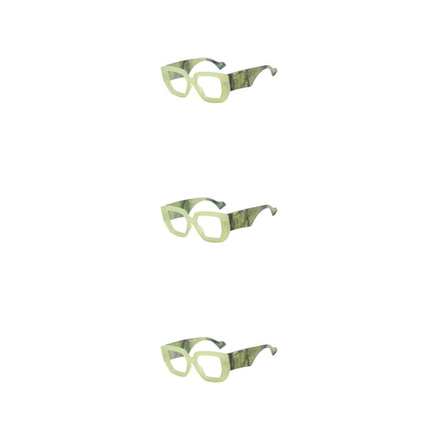 Qarigey Gafas de lectura Marco grande Gafas de lectura Receta Diseño cuadrado Aleación Computadora Hipermetropía Moda Dulce Tipo de regalo Type1 NO1