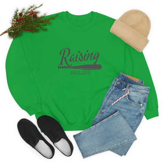 Raising Ballers, Baseball Mom Shirt, Mom Baseball Tee, Baseball Top for Mom, Baseball Season Shirt, Sports Mom Tee, Baseball Game Shirt