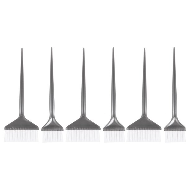 WORGEOUS 6 pinceles para teñir el cabello, peine ensanchado para colorear, cepillo para tinte para el cabello, herramientas de peluquería para tienda en casa (5 cm, 7 cm, 3 piezas para cada uno)