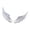 Silver, variant on 1 Pair Metal Wing Decals, Weatherproof Vehicle Body Protectors for SUVs & Cars