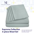 thumbnail image 2 of Juego de sábanas Sweet Home Collection Twin XL Slate, 6 piezas, 2 of 6