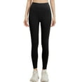 thumbnail image 2 of ValueVibe Leggings for Women High Waisted Yoga Leggings Stretch Tummy Control Workout Ankle Pants, Black S, 2 of 5
