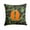 Letter Q, variant on Letter Q Monogram - Camo Green Fabric Decorative Pillow