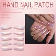 thumbnail image 5 of RAGUPEL 24Pcs Glue on Nails for Women,Laser Effect Stiletto Press on Nails,Strong Adhesive Long Nails,Full Cover Nail Tips for Daily Life,Photo Shoots,Dating and Gatherings,Style1, 5 of 7