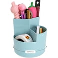 thumbnail image 1 of Desk Pencil Pen Holder, 3 Slots 360-Degree Rotating Multi-Functional Pen Holder, Pencil Cup Holder, Desktop Storage Pen, 1 of 5