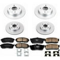 thumbnail image 2 of PowerStop Front and Rear Geomet Coated Brake Rotor and Pad Kit Fits: INFINITI NISSAN Select Models CRK750, 2 of 5