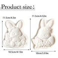 thumbnail image 3 of Easter Bunny Bouquet Silicone Mold B – Miyuadkai Fondant Decorative Mold for Cupcake Toppers, Candy & Gum Paste, Easy Demold for Spring Baking & Easter Crafts, 3 of 9