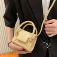 thumbnail image 3 of JUYGO Candy Color Shoulder Bags For Women Solid Color Pu Leather Mini Crossbody Bag Casual Female Messenger Handbag Purse Totes Clutch, 3 of 6