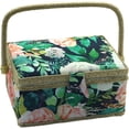 thumbnail image 2 of Small Sewing Basket with Supplies Sewing Kit Storage Box for Girls/Kids/Beginners ( Sewing Accessories Pattern), 2 of 7