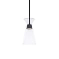 thumbnail image 2 of WAC Lighting Chandra 14" LED 3000K Transitional Aluminum Mini Pendant in Brass, 2 of 4