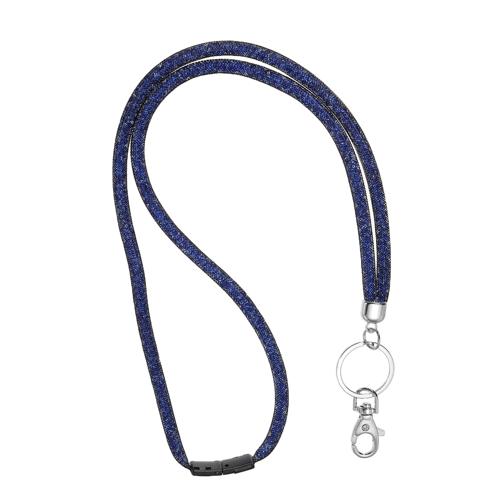 PATIKIL Crystal Lanyard Keychain – Bling Wristlet Strap For ID Badge, Keys, Cards In White - View #6