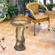 thumbnail image 5 of Bandeja de resina para baño de pájaros, escultura para jardín, césped, Patio, paisaje, bricolaje, multifuncional, ligera, decoración para exteriores, Gloria Comederos para pájaros, 5 of 8