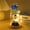 Blue, variant on Valentine'S Day Mother'S Day Gift Rose Bear Gift Box, PE Flower Romantic Foam Bear For Girlfriend, Birthday Creativity Embrace Bear Equipped With LED Lights For Illumination