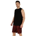 thumbnail image 4 of Inkmeso Casual Solid Elastic Waist Shorts For Men Loungewear With Pockets Cotton Short Pants, 4 of 7