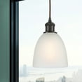 thumbnail image 7 of 516-1P-BAB-G381 Innovations Lighting Castile - 1 Light Cord Hung Mini Pendant In Industrial Style-9 Inches Tall and 6 Inches Wide-Black Antique Brass, 7 of 7