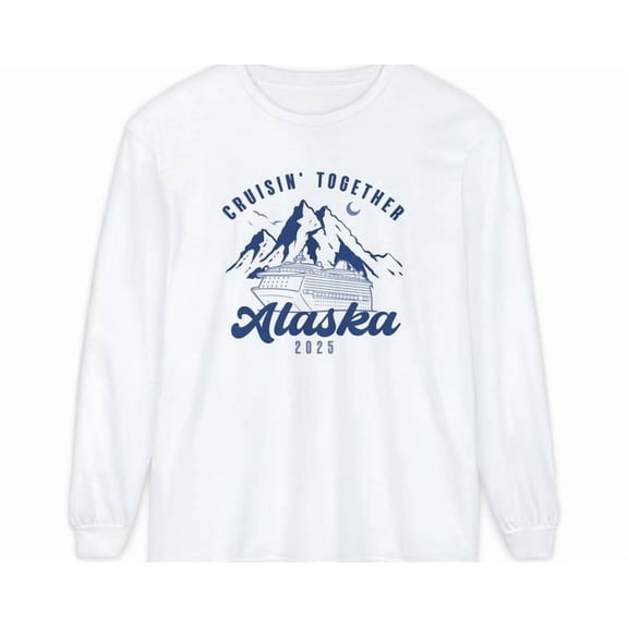 Alaska Long Sleeve, Sweatshirt Size S-5Xl