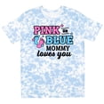 thumbnail image 3 of Inktastic Pink or Blue Mommy Loves You T-Shirt, 3 of 5