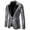 Silver, variant on Douhoow Formal Men Glitters Suit Jacket Sequins Dance Bling Coat Men Blazer Gentleman Formal Suit