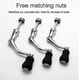 thumbnail image 3 of Spinning Reel Handle Metal Fishing Spinning Reel Crank Handle Rotatable Grip, 3 of 5