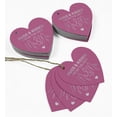 thumbnail image 5 of Inkdotpot Hugs & Kisses From The Wedding Bottle Tag Real Silver Foil Favor Hang Tag 100 Pack, 5 of 6