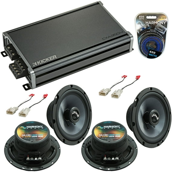 Fits Toyota Tundra 2003-2014 Factory Speakers Upgrade Harmony (2) C65 & CXA360.4