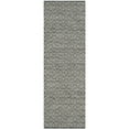 thumbnail image 5 of SAFAVIEH Montauk Jakov Geometric Diamond Cotton Runner Rug, Ivory/Dark Grey, 2'3" x 9', 5 of 9