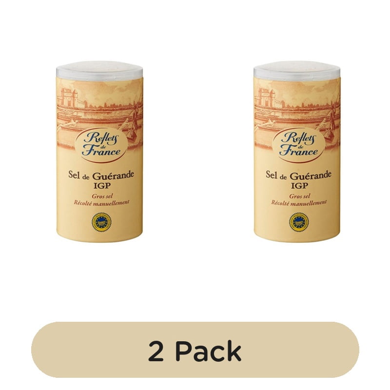 Reflets de France Coarse Guerande Salt 500g, British Import (Pack of 2)