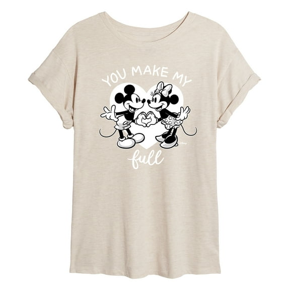 Disney - You Make My Heart Full - Juniors Ideal T-Shirt