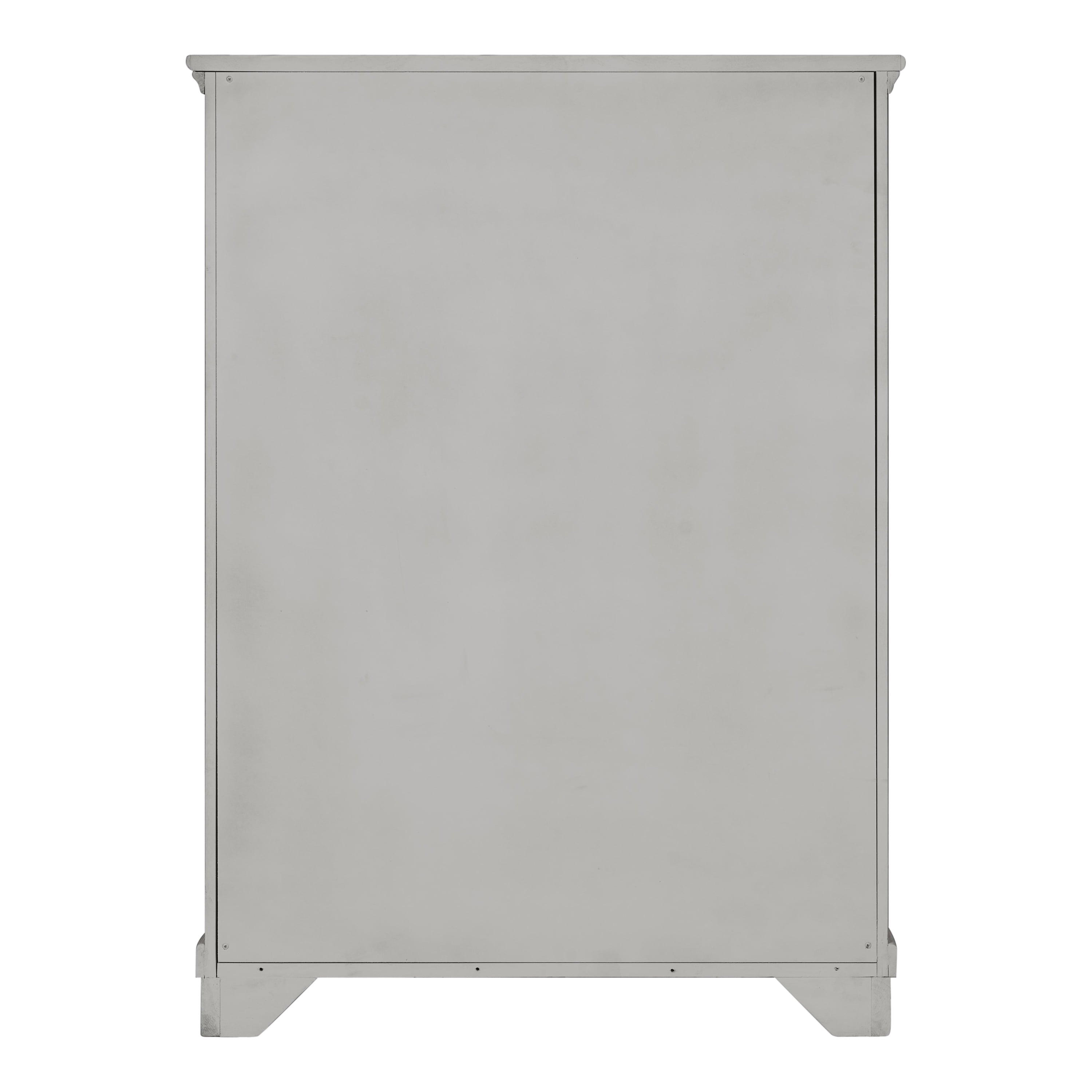 Furniture of America Gaelix Farmhouse 5-Drawer Vertical Dresser, White