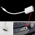 thumbnail image 2 of 3.5mm Male AUX Audio Plug Jack To USB 2.0 Female Converter Cable Cord Car MP3, 2 of 8