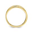 thumbnail image 4 of Bagues Croix pour Hommes en Or Jaune 10K avec Placage Rhodium, 4 of 4
