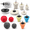 12 PACK, variant on Polishing Pad Buffing Wheel Kit 12 Pack for Drill Car Metal Wood Ceramic Plastic