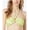Lime, variant on Michael Kors Womens Logo-Ring Halter Bikin Lime S