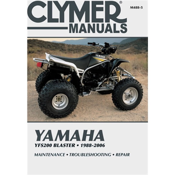 Pre-Owned Yamaha YFS200 Blaster ATV (1988-2006) Service Repair Manual ^