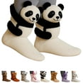 thumbnail image 7 of 33D Cute Knit Animal Socks - Cozy Winter Socks with Cute Plush Animal Designs, Christmas Gifts for Kids & Adults (Rabbit), 7 of 7