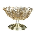 thumbnail image 3 of Frutero de cristal, plato de fruta, decorativo, en forma de flor, bandeja de fruta, soporte para dulces, aperitivos, frutas, magdalenas, cumpleaños , estilo c Soledad  Tazón de frutas, 3 of 9
