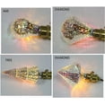 thumbnail image 3 of 3D Fireworks Decorative Light Bulb, E27 Base, 4W, AC100-240V, Glass Bulbs with Soft Warm Light, Shiny Decor for Home, Bedroom, Party, 3 of 8