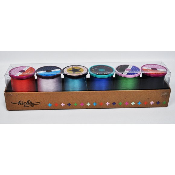 Cotton + Steel 50wt. Cotton Thread Set by Sulky Kicks Collection